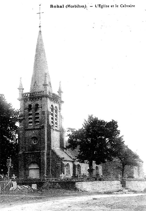 L'glise de Bohal (Bretagne).