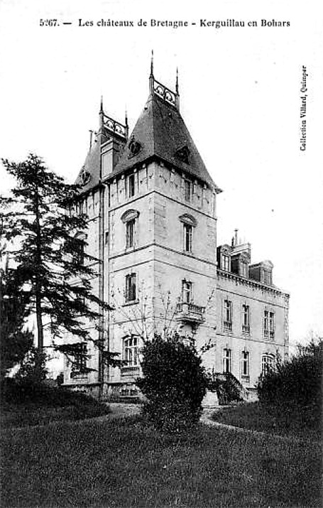 Château de Kerguillau à Bohars (Bretagne).