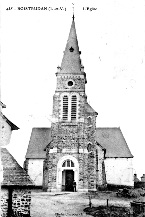 Eglise de Boistrudan (Bretagne).
