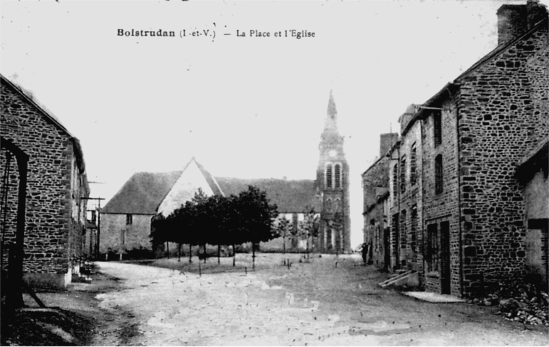 Ville de Boistrudan (Bretagne).
