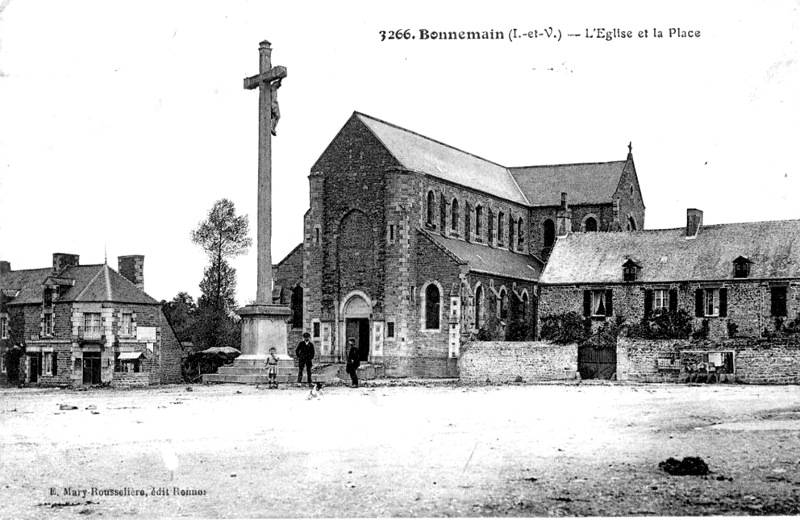 Eglise de Bonnemain (Bretagne).