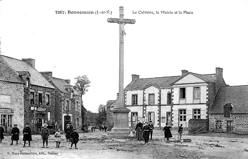 Calvaire de Bonnemain (Bretagne).