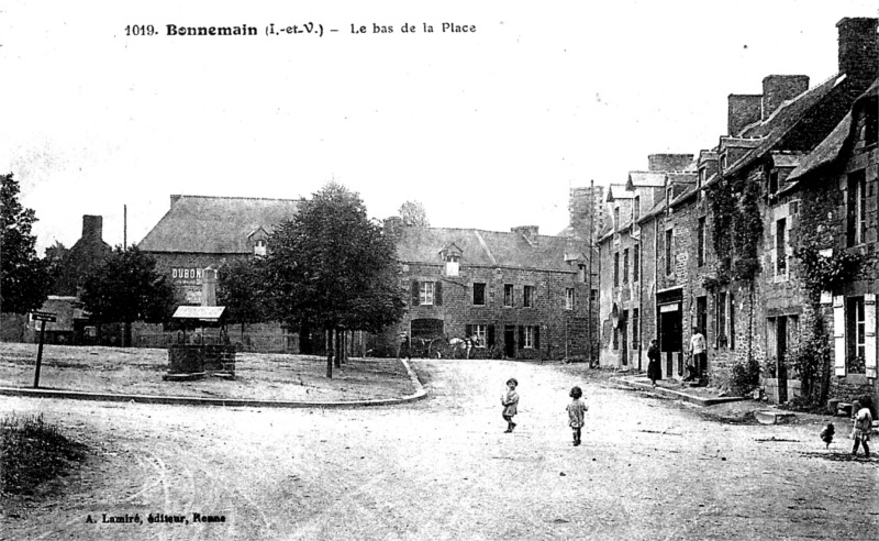 Ville de Bonnemain (Bretagne).