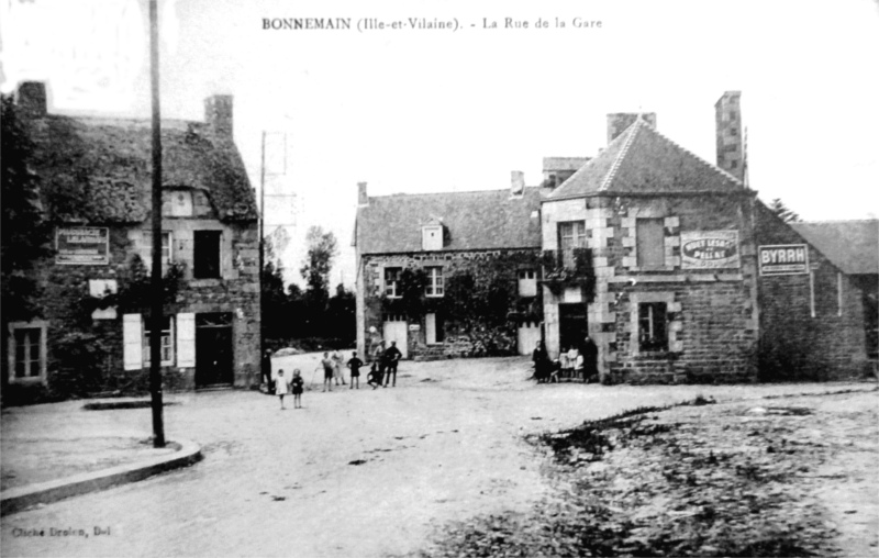 Ville de Bonnemain (Bretagne).