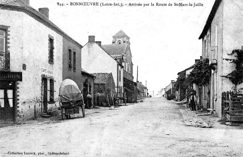 Ville de Bonnoeuve (anciennement en Bretagne).