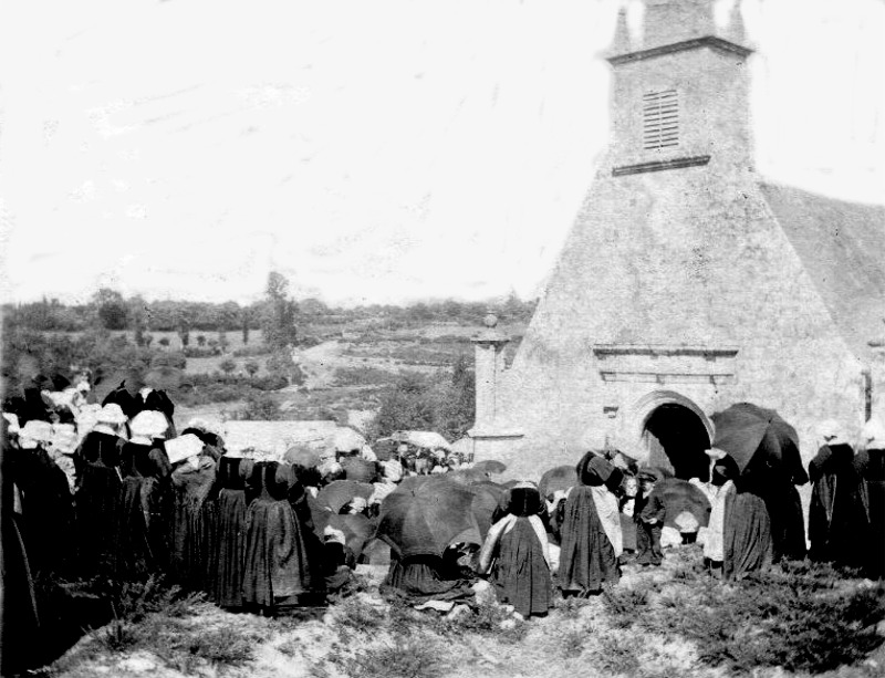 Chapelle Notre-Dame-de-Becquerel de Le Bono (Bretagne).