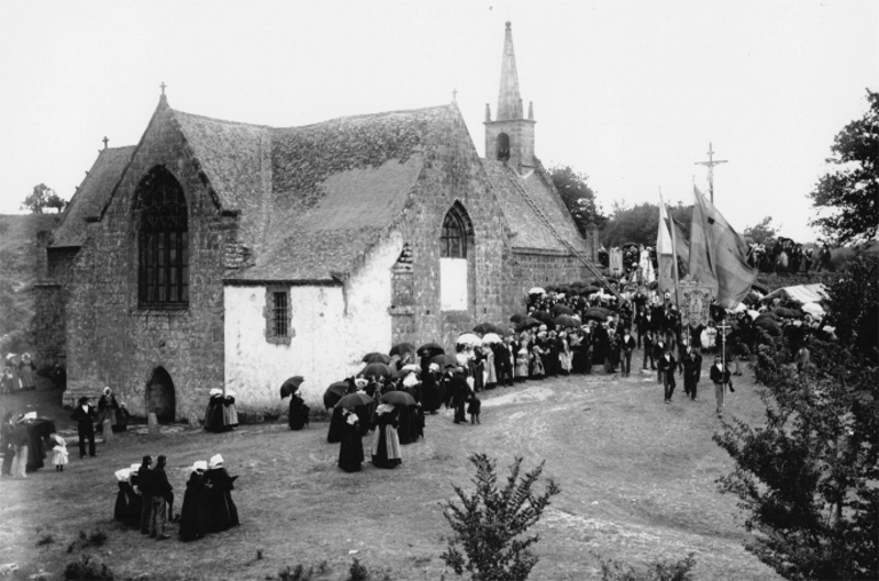 Chapelle Notre-Dame-de-Becquerel de Le Bono (Bretagne).