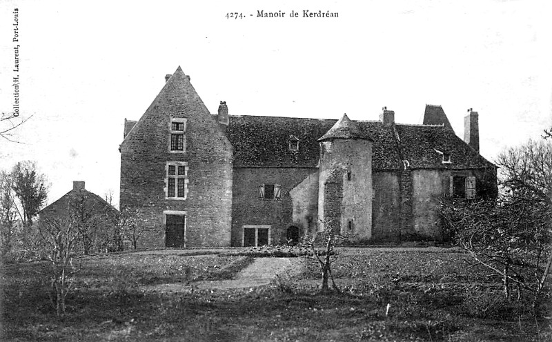 Château de Kerdréan de Le Bono (Bretagne).