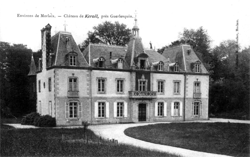 Manoir de Keraël à Botsorhel (Bretagne).