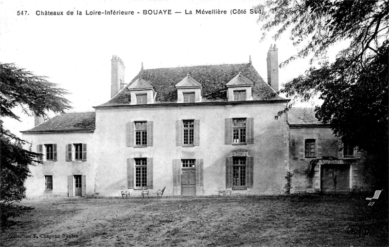 Chteau de la Mvellire  Bouaye (Bretagne).