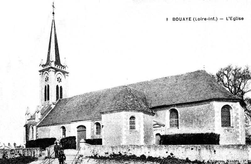 Ancienne glise de Bouaye (Bretagne).
