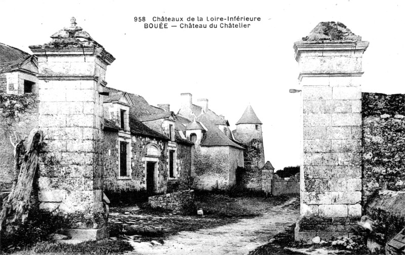 Château du Châtelier à Bouée (anciennement en Bretagne).