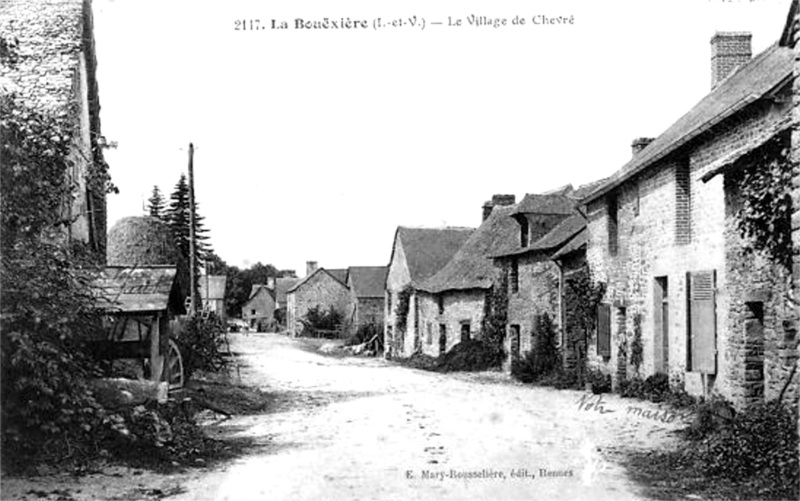 Village de Chevré à La Bouexière (Bretagne).