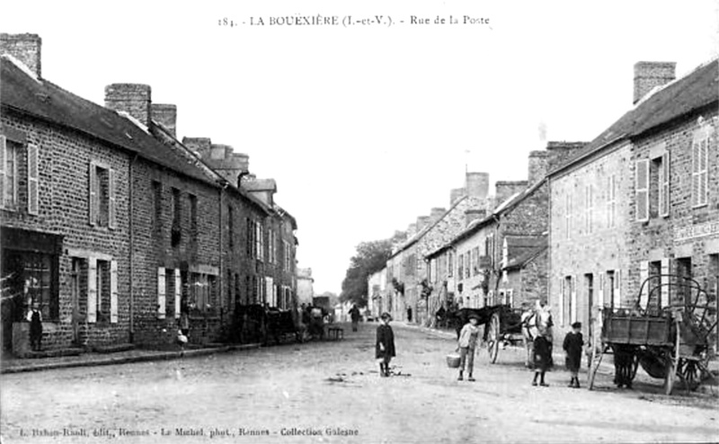 Ville de La Bouexire (Bretagne).