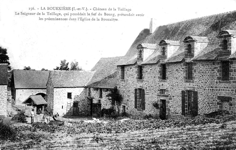 Chteau ou Manoir de La Bouexire (Bretagne).