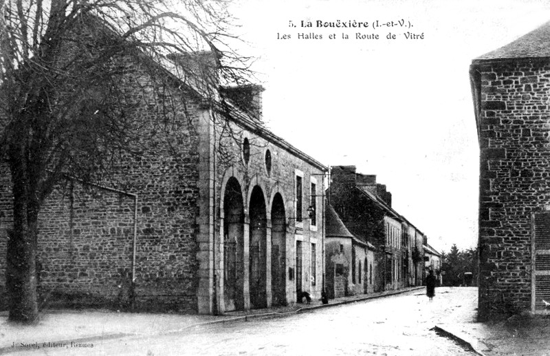 Les Halles de La Bouexière (Bretagne).