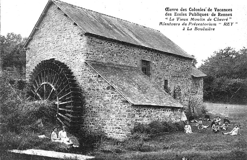Moulin de La Bouexière (Bretagne).