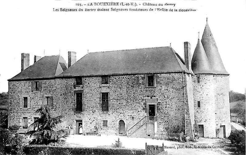 Chteau ou Manoir de La Bouexire (Bretagne).