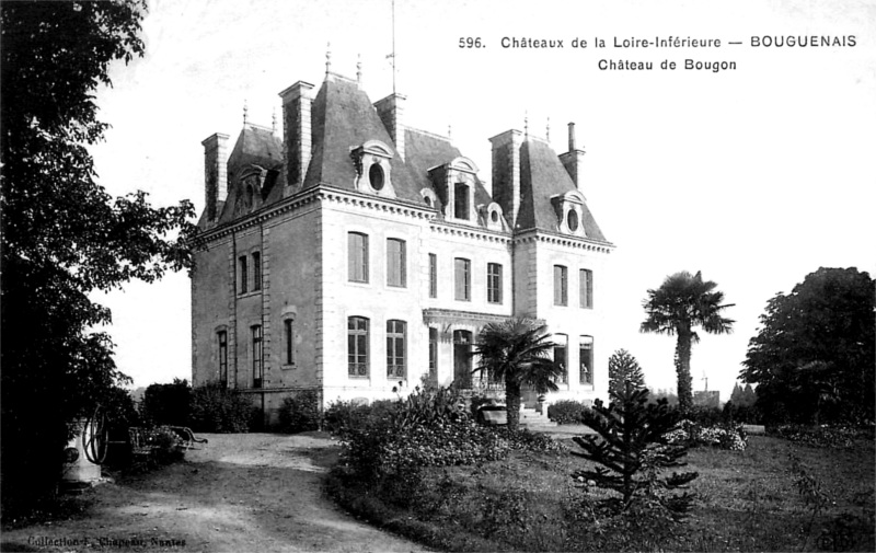 Ville de Bouguenais (Loire-Atlantique) : chteau de Bougon.