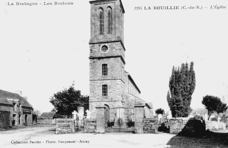 Ville de la Bouillie (Bretagne).
