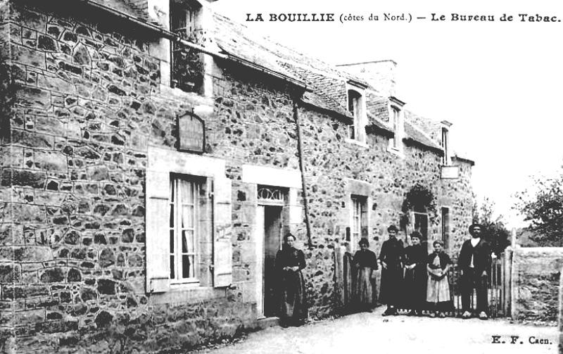 Ville de la Bouillie (Bretagne).