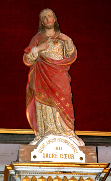 Statue de l'glise Saint-Briac de Bourbriac (Bretagne)