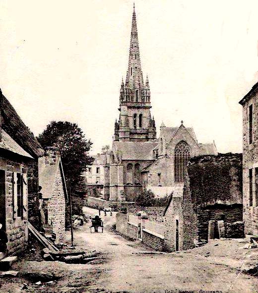 Eglise Saint-Briac de Bourbriac (Bretagne)