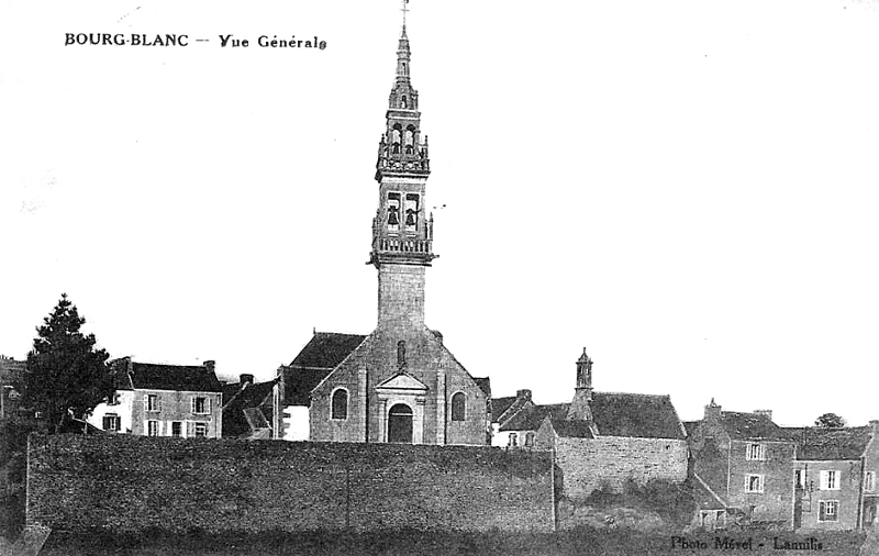 Eglise de Bourg-Blanc (Bretagne).