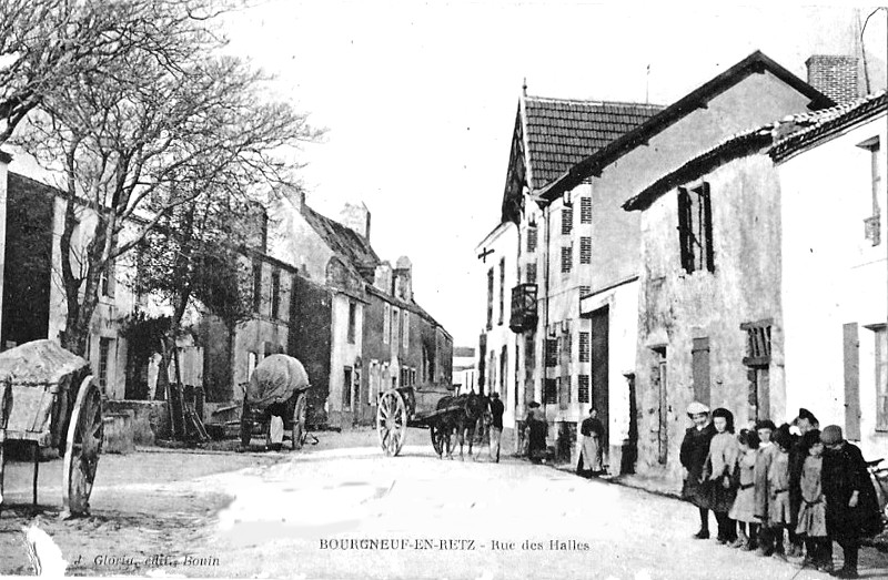 Ville de Bourgneuf-en-Retz (anciennement en Bretagne).