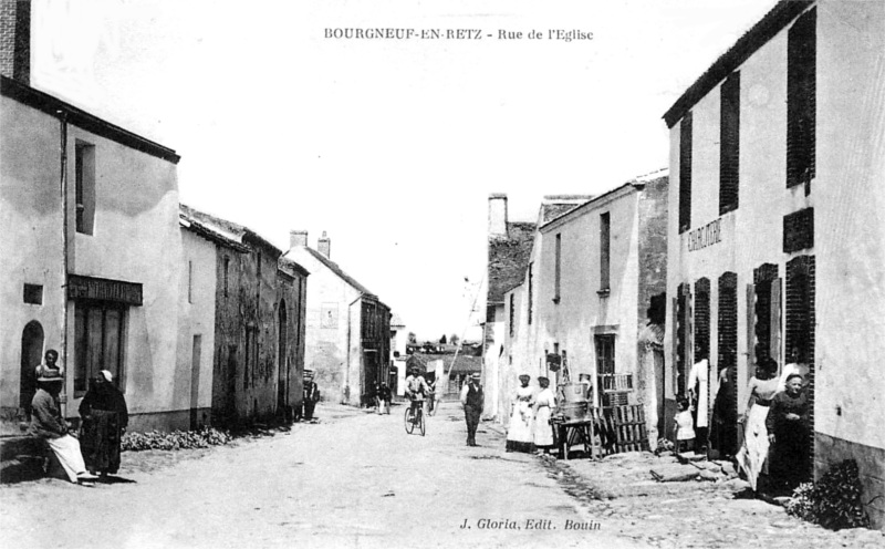 Ville de Bourgneuf-en-Retz (anciennement en Bretagne).