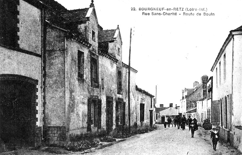 Ville de Bourgneuf-en-Retz (anciennement en Bretagne).