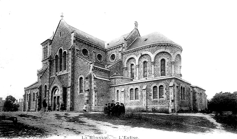 Eglise de La Boussac (Bretagne).