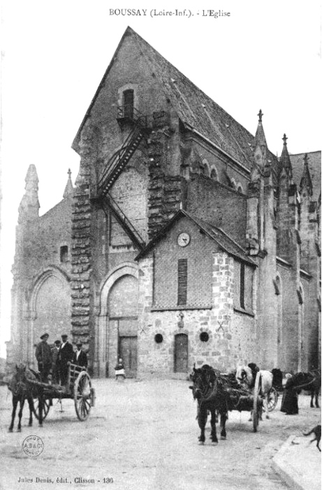 Ville de Boussay (Bretagne).