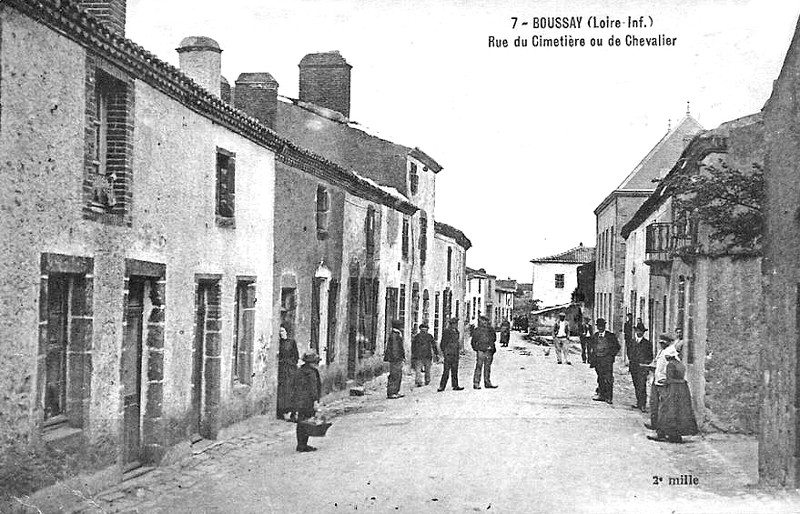 Ville de Boussay (Bretagne).