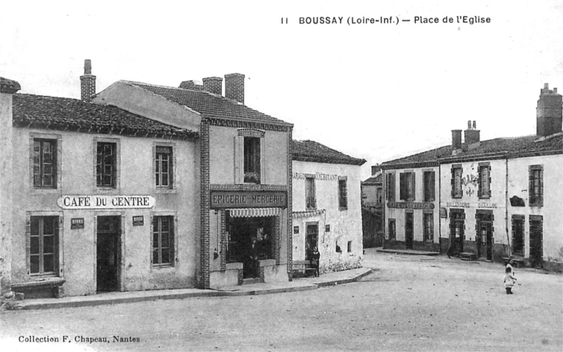 Ville de Boussay (Bretagne).
