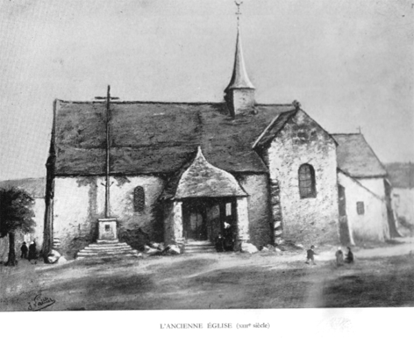 Eglise de Bouvron, anciennement en Bretagne.