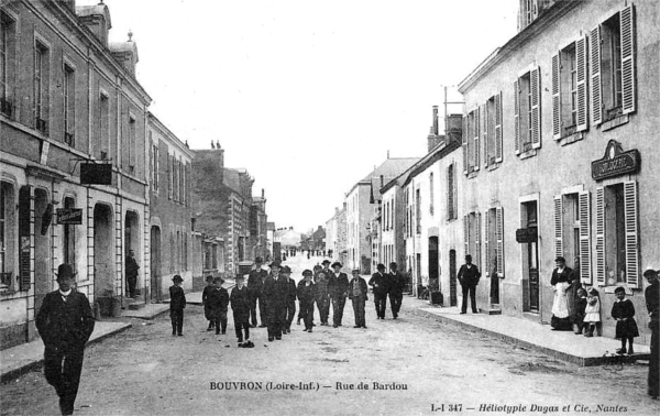 Ville de Bouvron, anciennement en Bretagne.