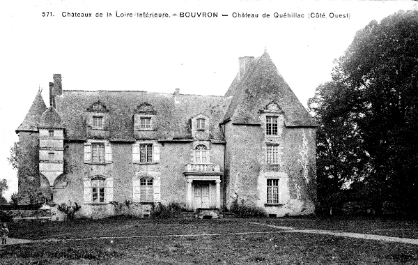 Manoir ou château de Bouvron, anciennement en Bretagne.