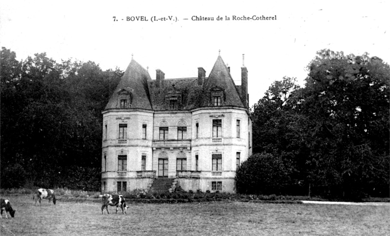 Manoir de la Roche-Cotterel  Bovel (Bretagne).