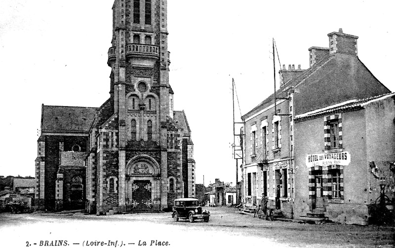 Eglise de Brains (Bretagne).