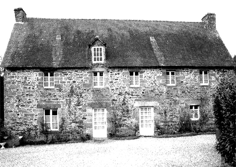 Manoir de l'Estuer  Brhan-Loudeac (Bretagne).