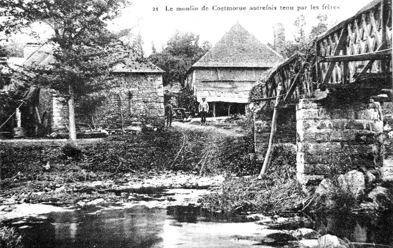 Ville de Brhan ou Brhan-Loudac (Bretagne).