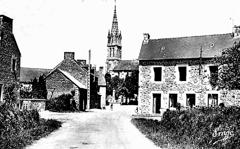 Ville de Bréhand (Bretagne).