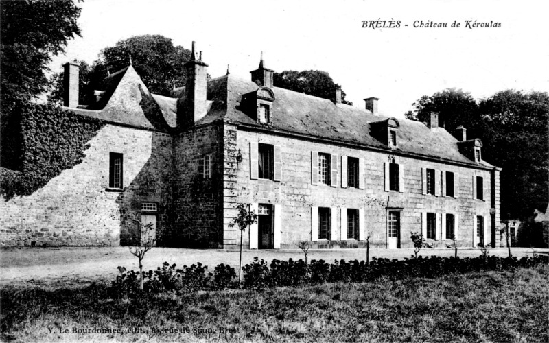 Chteau de Keroulas  Brls (Bretagne).