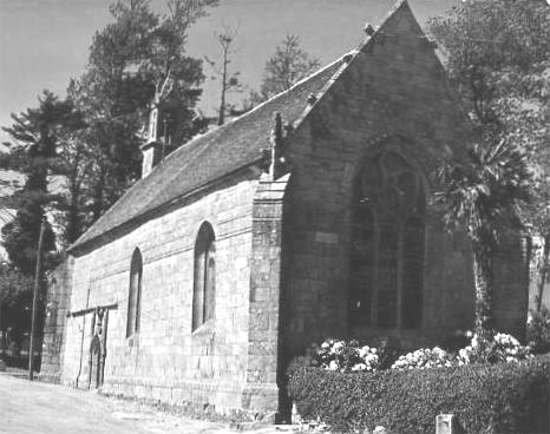 Brlvenez (Bretagne) : la chapelle Saint-Roch.