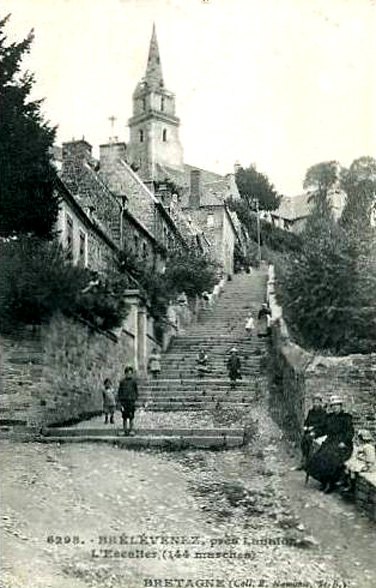 Escaliers de Brlvenez (Bretagne)