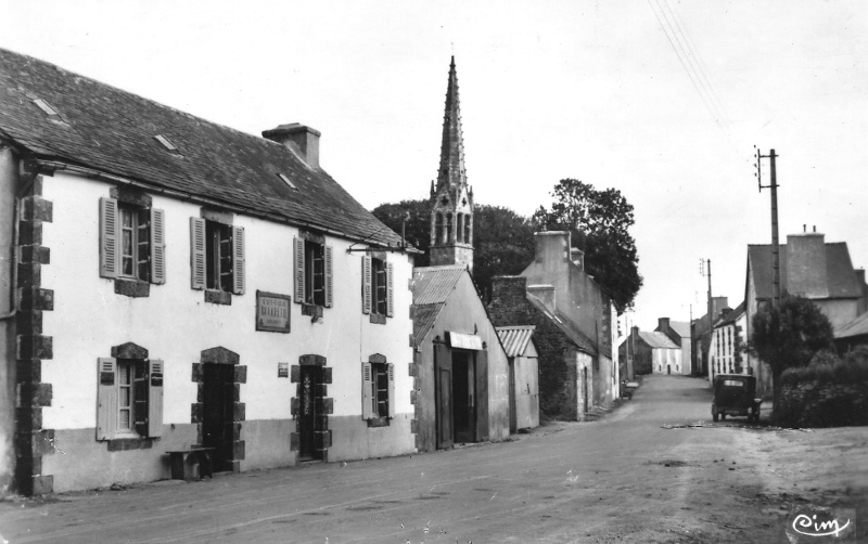 Ville de Brennilis (Bretagne).