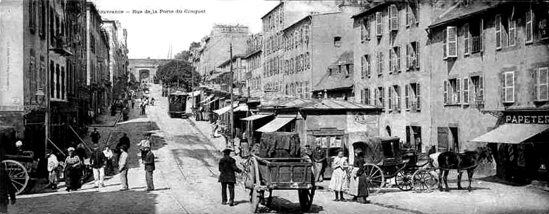 Recouvrance, un quartier historique de Brest (Bretagne).