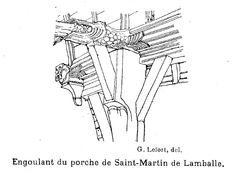 Les charpentes des glises bretonnes (Bretagne).