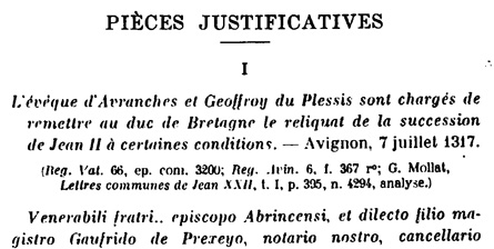 Succession du duc de Bretagne (Partie 1)